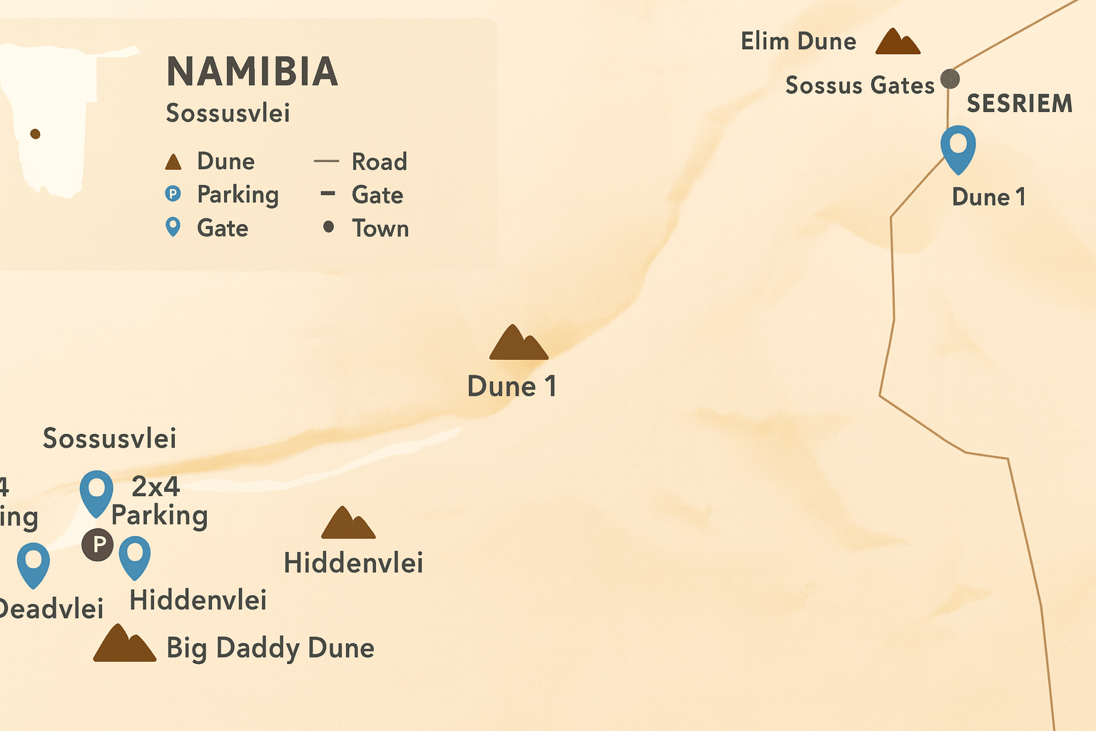 Mapa Sossusvlei min | eTurboNews | eTN